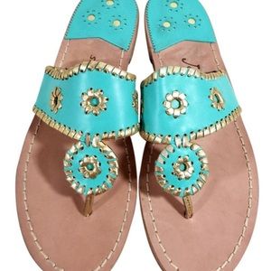 Jack Rogers Tourquise Sandals